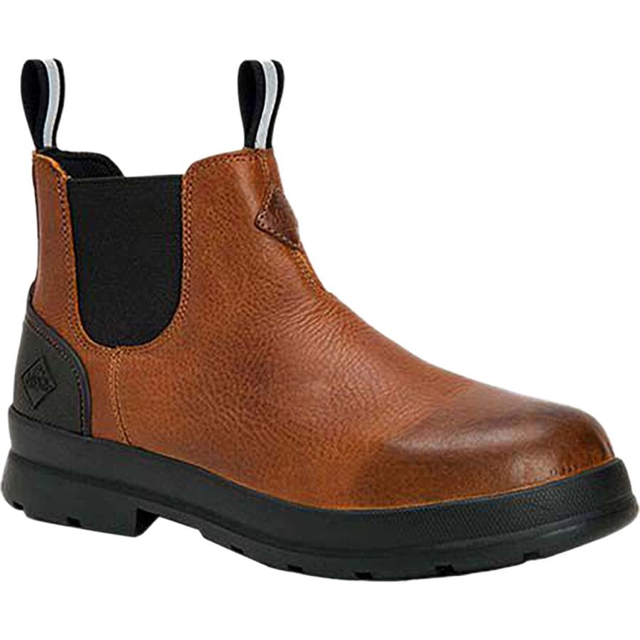 Muck Boots Chore Farm Leather Chelsea PT Wide Boot - Mens