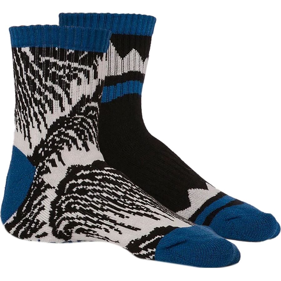 Parks Project Acadia Waves Hiking Sock - 2-Pack