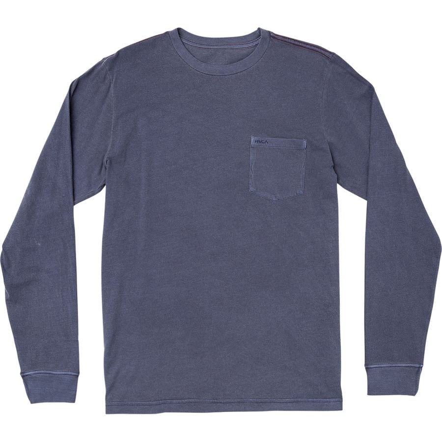 RVCA PTC Pigment Long-Sleeve Shirt - Mens