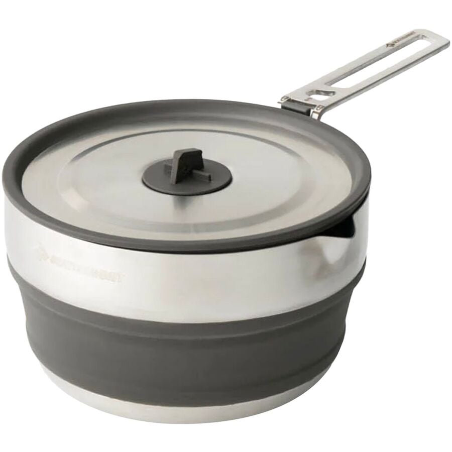 Sea To Summit Detour Stainless Steel Collapsible Pouring 1.8L Pot