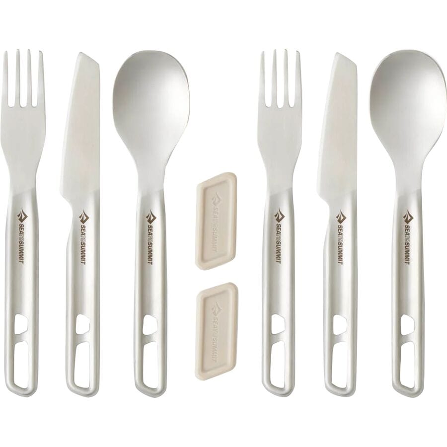 Sea To Summit Detour Stainless Steel Cutlery 6-Piece Set - 2 Person
