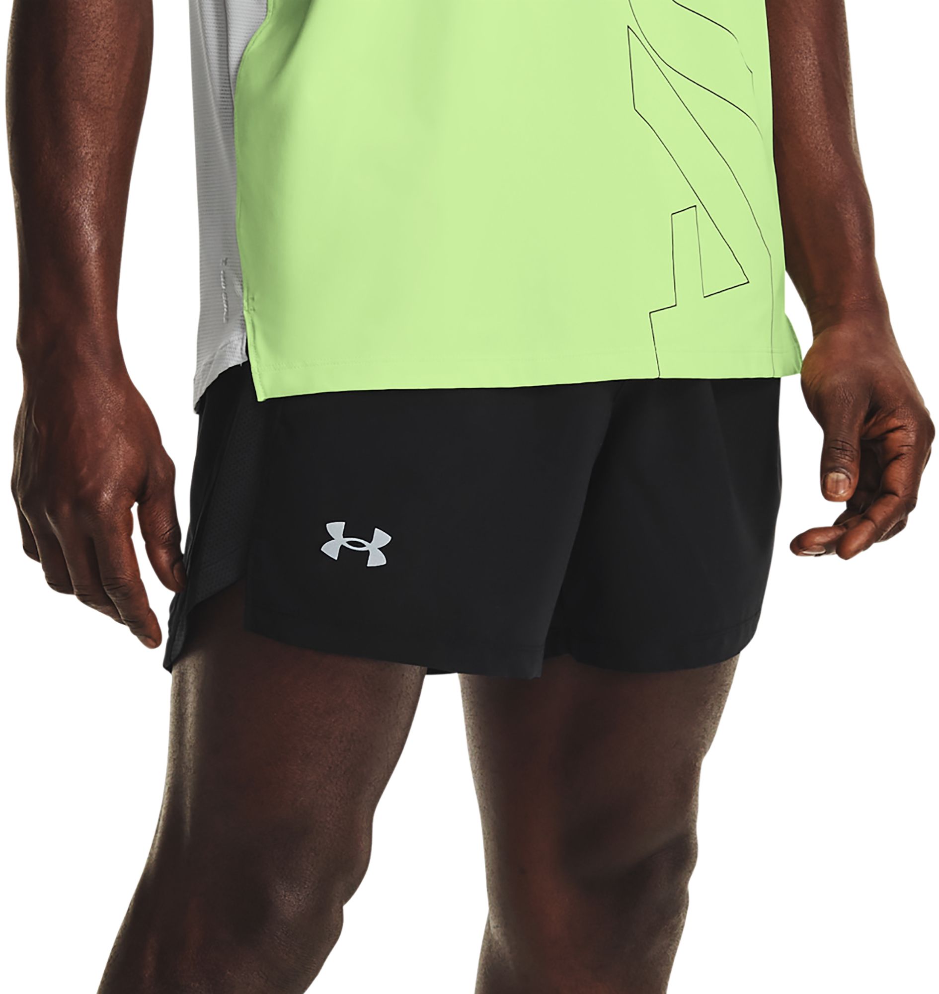 Under Armour Mens Launch 5 Stretch Woven Shorts