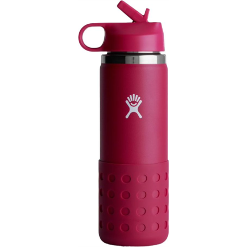 Hydro Flask 20 oz. Kids Wide Mouth Bottle with Straw Lid and Boot