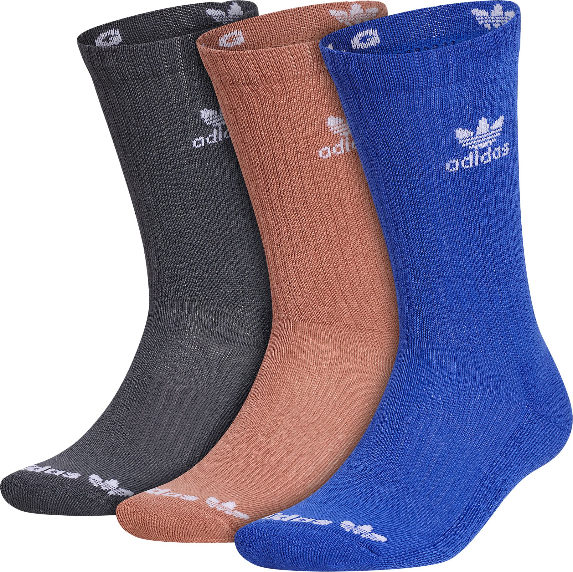 adidas Originals Mens Color Wash Crew Socks - 3 Pack