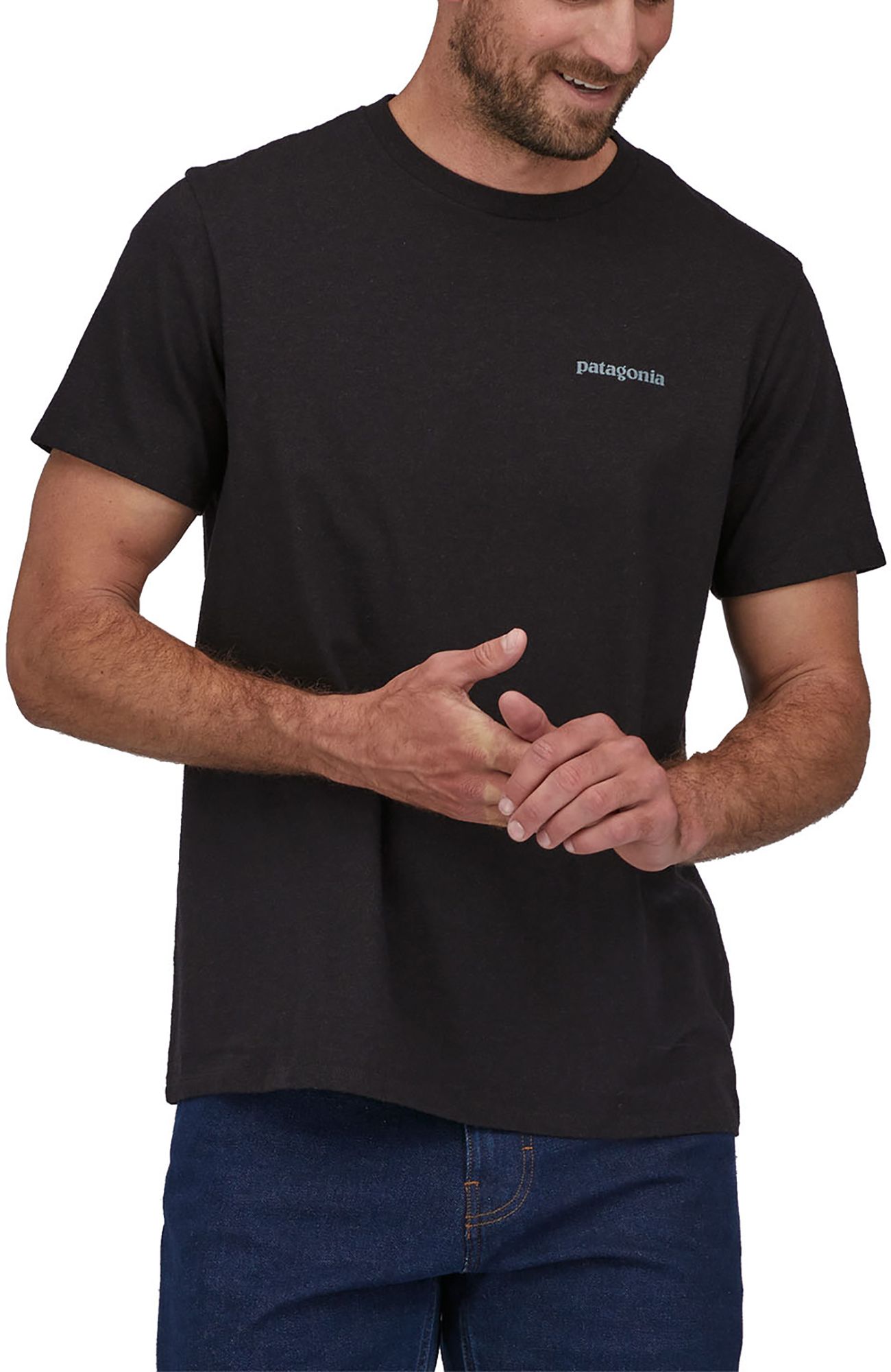 Patagonia Mens Fitz Roy Icon Responsibili-Tee T-Shirt