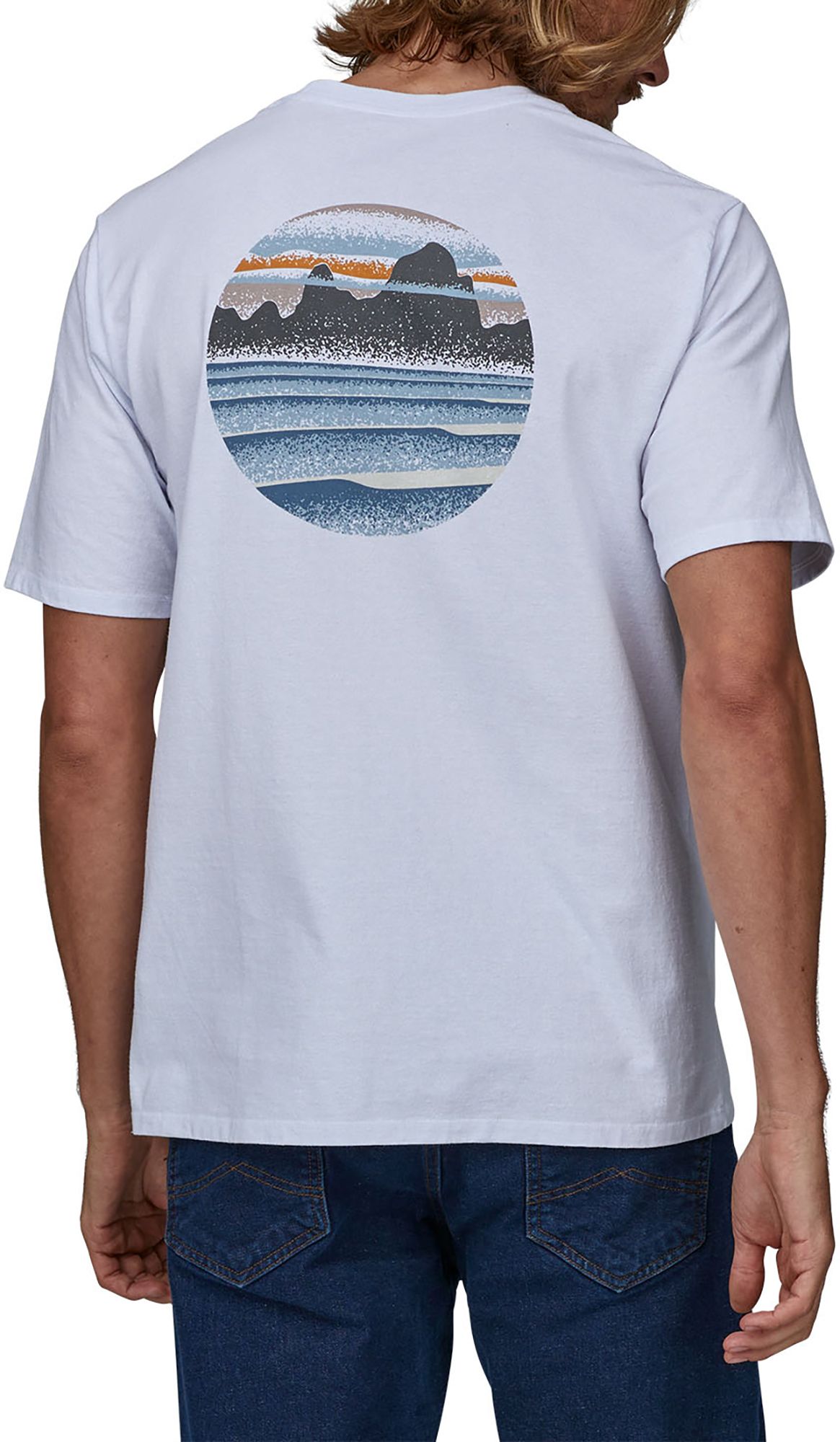 Patagonia Mens Skyline Stencil Responsibili-Tee T-Shirt
