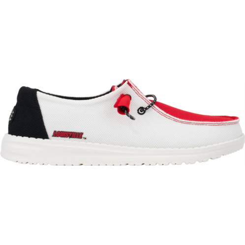 Hey Dude Womens Wendy Louisville Cardinals Shoes