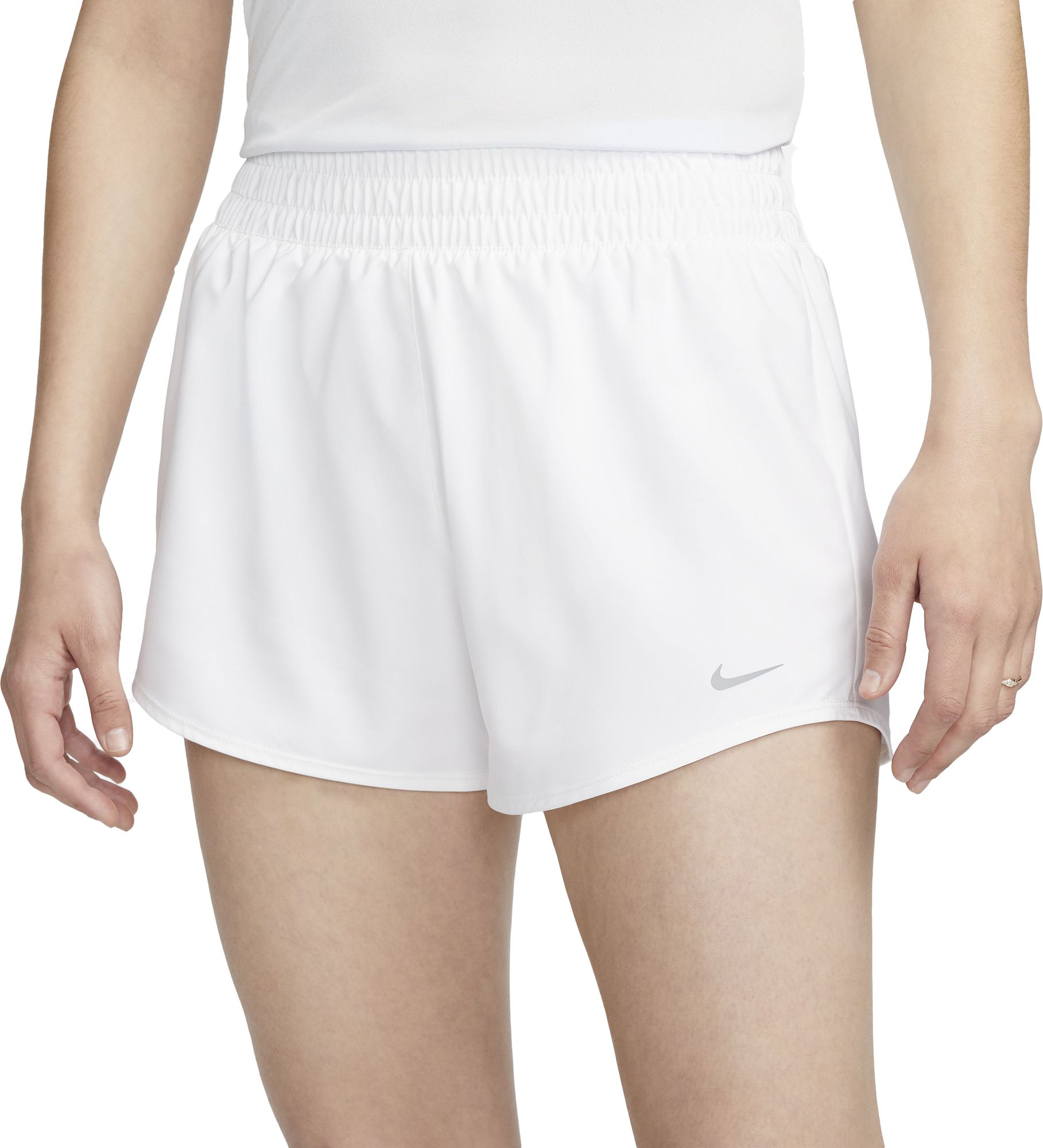 Nike Womens One Dri-FIT High-Waisted 3 Brief-Lined Shorts