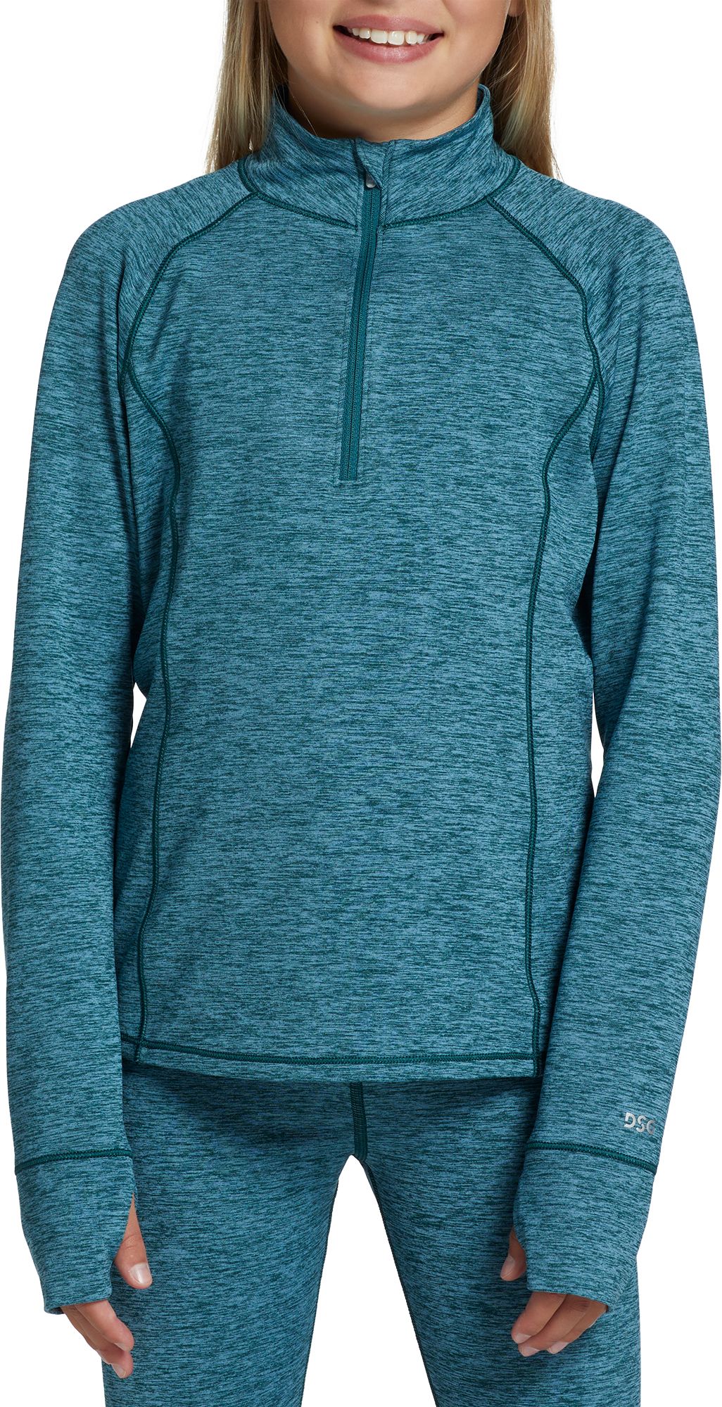 DSG Girls Cold Weather 1/4 Zip Pullover