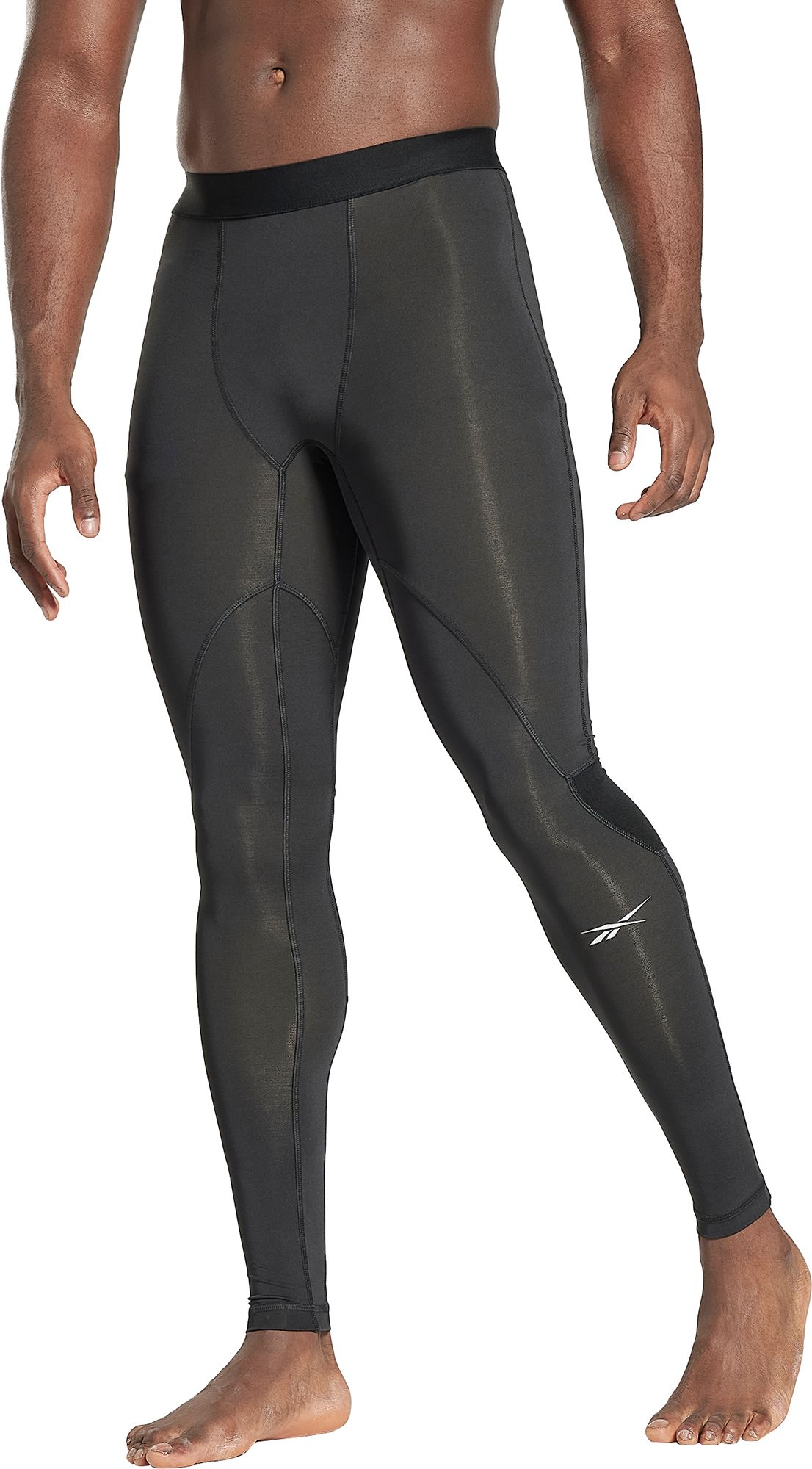 Reebok Mens Workout Ready Compression Tights