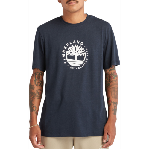 Timberland Mens Short Sleeve Refibra Graphic T-Shirt