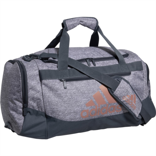 Adidas Defense 2 Duffel Bag - Medium, Jersey Grey-Onix Grey-Rose Gold