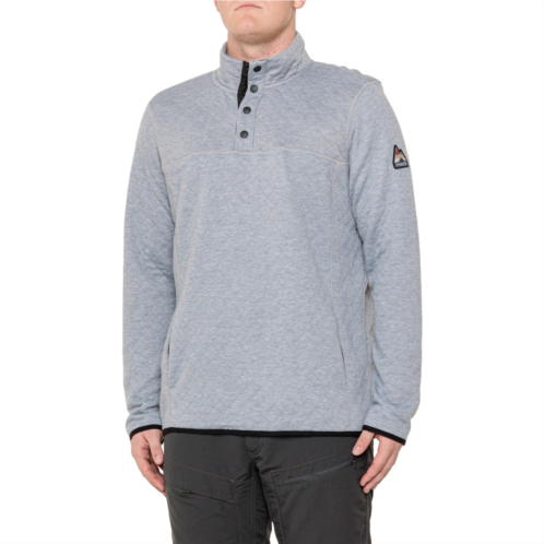 Avalanche Jacquard Quilted Shirt - Snap Neck, Long Sleeve