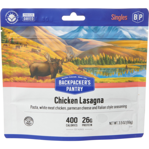 Backpacker  s Pantry Chicken Lasagna Meal - Single Serving