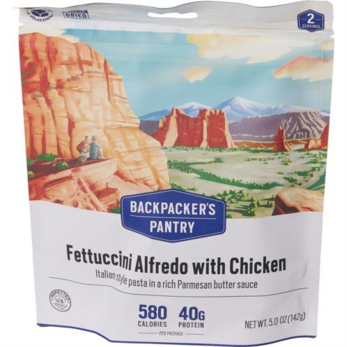 Backpacker  s Pantry Fettuccine Alfredo with Chicken Meal - 2 Servings