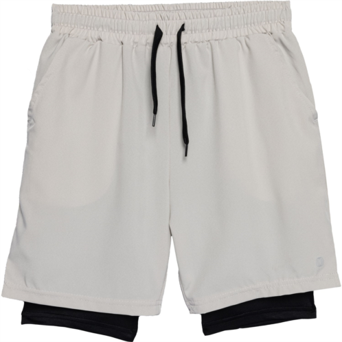 Balance Collection Big Boys Twofer Shorts - Built-in Briefs