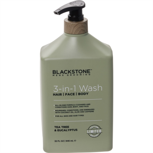 Blackstone Tea Tree + Eucalyptus 3-in-1 Wash - 32 oz.