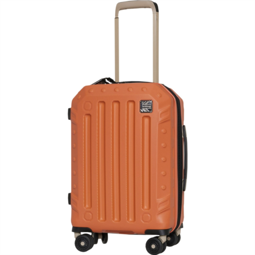 BritBag 22” Gannett Spinner Carry-On Suitcase - Hardside, Expandable, Rust