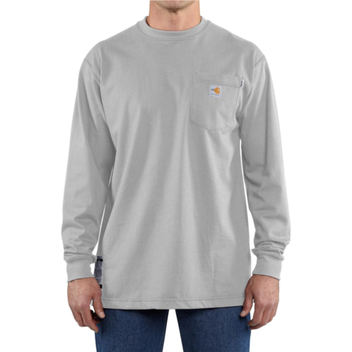 Carhartt 100235 Big and Tall Flame-Resistant Force Cotton T-Shirt - Long Sleeve, Factory Seconds