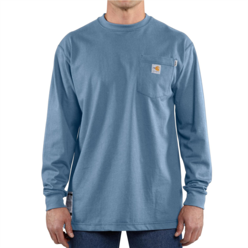 Carhartt 100235 Big and Tall Flame-Resistant Force Cotton T-Shirt - Long Sleeve, Factory Seconds