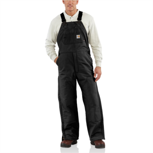 Carhartt 101626 Big and Tall Flame-Resistant Duck Bib Overalls - Insulated, Factory Seconds