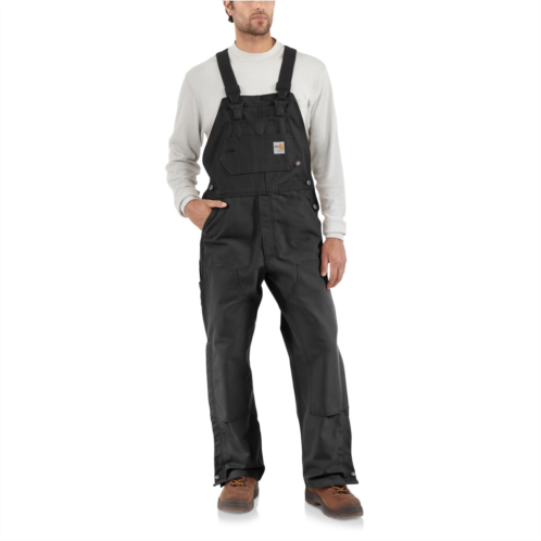 Carhartt 101627 Big and Tall Flame-Resistant Duck Bib Overalls - Unlined, Factory Seconds