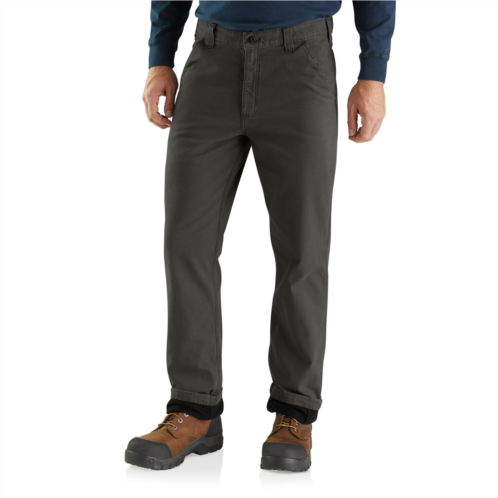 Carhartt 103342 Rugged Flex Canvas Utility Work Pants - Knit Lined, Factory Seconds