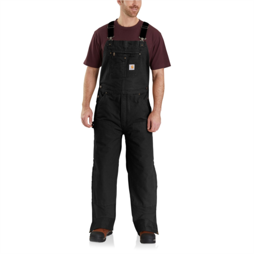 Carhartt 104031 Quilt-Lined Washed Duck Bib Overalls - Insulated, Factory Seconds