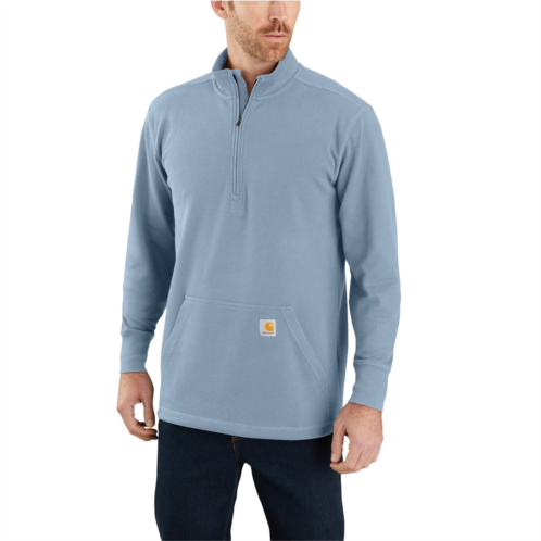Carhartt 104428 Big and Tall Heavyweight Relaxed Fit Thermal Shirt - Zip Neck, Long Sleeve, Factory Seconds