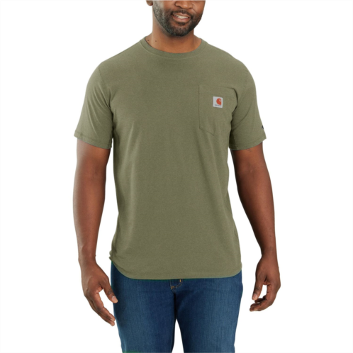 Carhartt 104616 Big and Tall Force Relaxed Fit Midweight Pocket T-Shirt - UPF 25+, Short Sleeve, Factory Seconds