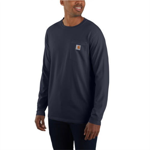 Carhartt 104617 Force Relaxed Fit Midweight Pocket T-Shirt - Long Sleeve, Factory Seconds