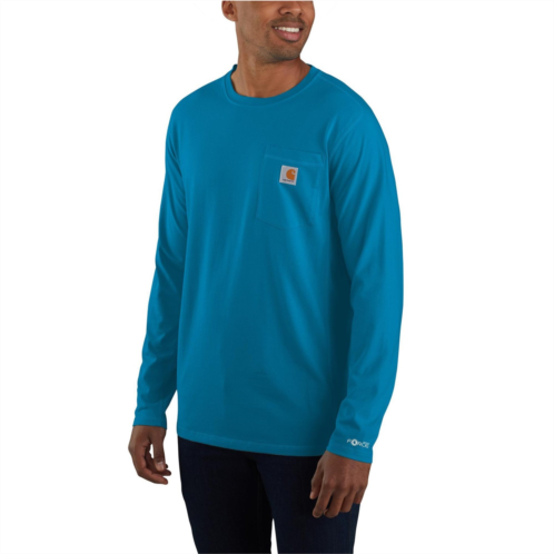 Carhartt 104617 Force Relaxed Fit Midweight Pocket T-Shirt - Long Sleeve