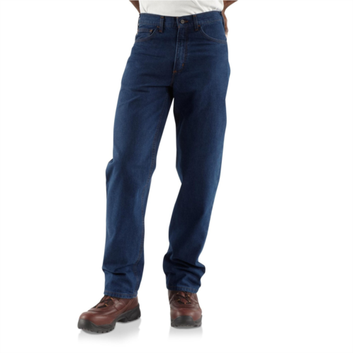 Carhartt FRB100 Big and Tall Flame-Resistant Signature Jeans - Factory Seconds