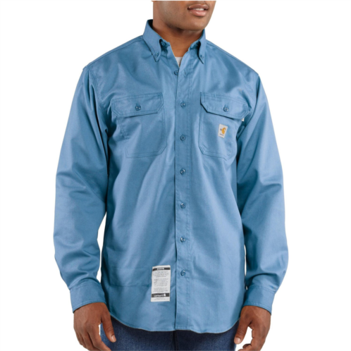 Carhartt FRS160 Big and Tall Flame-Resistant Classic Twill Shirt - Long Sleeve, Factory Seconds