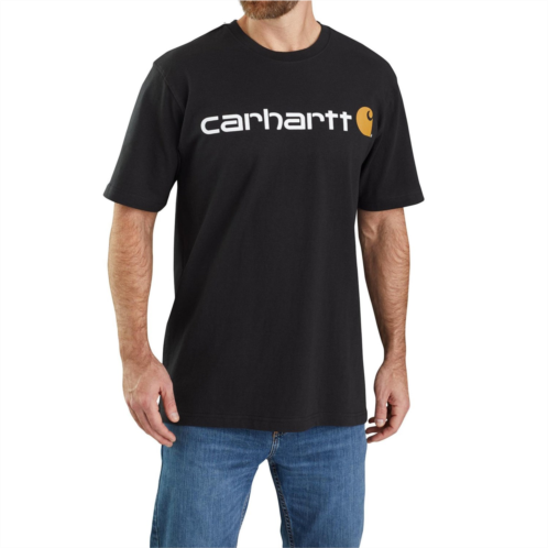 Carhartt K195 Big and Tall Loose Fit Heavyweight Logo T-Shirt - Short Sleeve, Factory Seconds