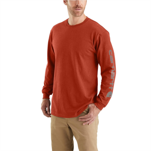 Carhartt K231 Loose Fit Heavyweight Logo Sleeve T-Shirt - Long Sleeve