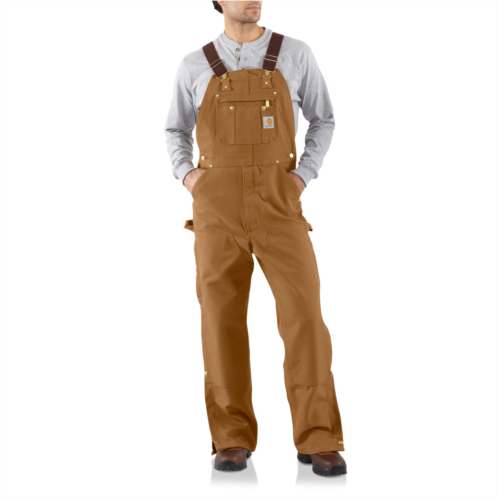 Carhartt R37 Big and Tall Zip-to-Thigh Bib Overalls - Unlined, Factory Seconds