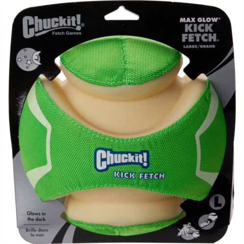 Chuckit! Max Glow Kick Fetch Dog Toy- 7.25”