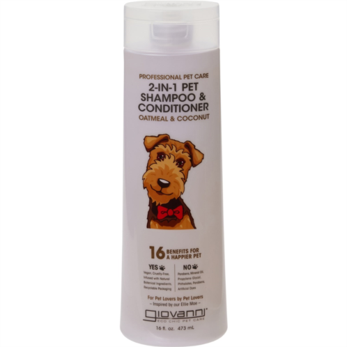 Giovanni Professional Pet 2-in-1 Shampoo and Conditioner - 16 oz.