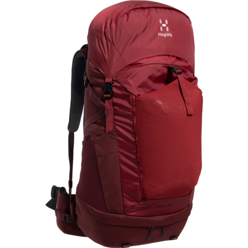 Haglofs Strova 55 L Backpack - Brick Red-Light Maroon Red