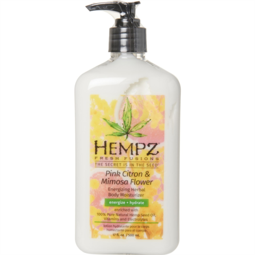 Hempz Fresh Fusions Pink Citron and Mimosa Flower Herbal Body Moisturizer - 17 oz.