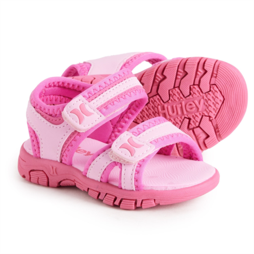 Hurley Footwear Little Girls Loni Sport Sandals