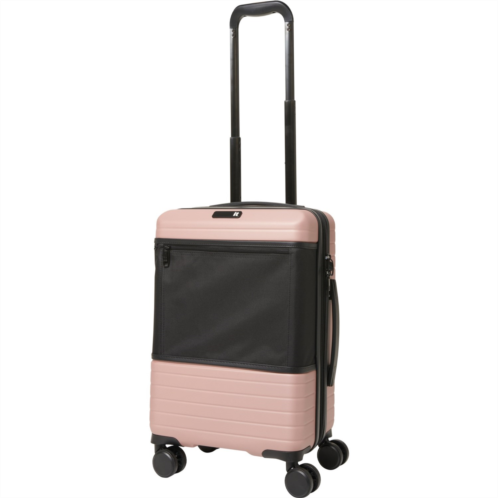 IT Luggage 19” Attuned Carry-On Spinner Suitcase - Hardside, Expandable, Pale Mauve