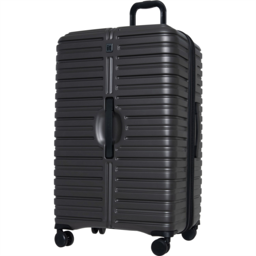 IT Luggage 27” Jumbo Spinner Suitcase - Hardside, Expandable, Dark Gull Gray