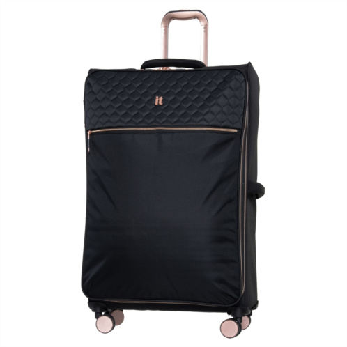 IT Luggage 28” Divinity II Spinner Suitcase - Softside, Expandable, Black