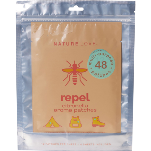 Nature Love Repel Citronella Patches - 48-Pack