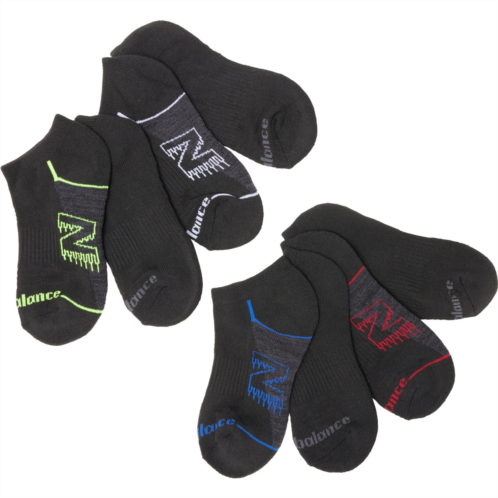 New Balance Boys Low-Cut Athletic Socks - 8-Pack, Below the Ankle