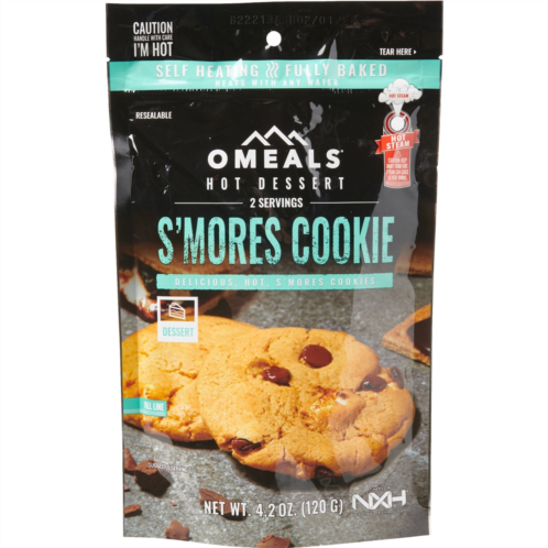Omeals Smores Cookies Hot Meal Dessert - 2 Servings