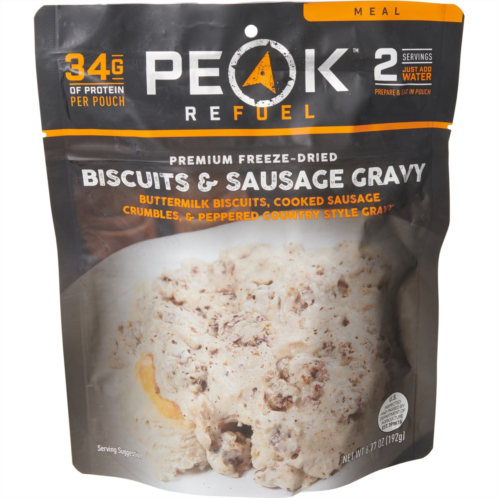 Peak Refuel Biscuits and Sausage Gravy Meal - 2 Servings