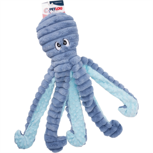 Petlou Octopus Plush Dog Toy - 26”, Squeaker